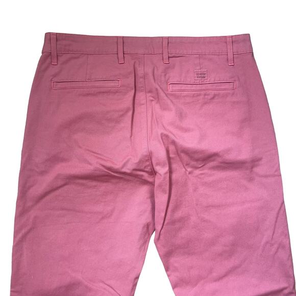 Adriano Goldschmied Standard Issue Khaki Straight Leg Stretch Twill Size 32 - Picture 5 of 6